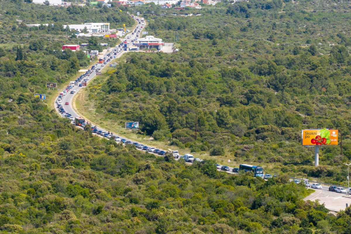 Rekonstrukcija raskrižja Zaton kod Šibenskog mosta uskoro završava: vozači, strpite se još malo